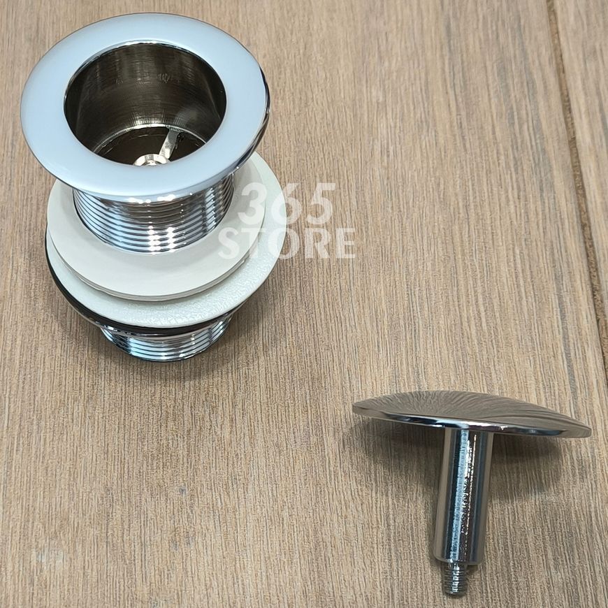 Злив для умивальника McALPINE DWU60-CB хром 1 1/4" без перелива - DWU60-CB
