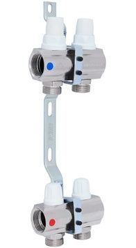Коллектор ICMA 1" 2 выхода, без расходомера №K005 - 87K005PG06