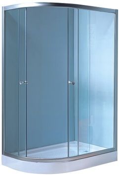 Душова кабіна LIDZ WAWEL 120x85, низький, скло прозоре 5 мм, права - LLSC12085RSATLOWTR