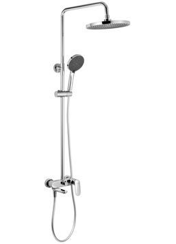 Душова система Kroner Element 211318-0101 на 3 споживача, з виливом, латунь, хром CV036834 - Element 211318-0101