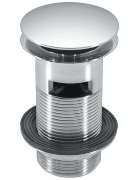 Злив для умивальника McALPINE DW60-CB хром 1 1/4" з переливом - DW60-CB