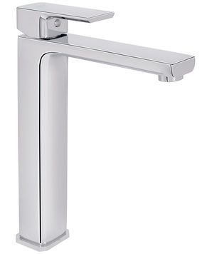 Змішувач для раковини високий Lidz Dozorca 001FH Chrome k35 LDDOZ001FHCRM48990 - LDDOZ001FHCRM48990