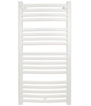 Полотенцесушитель водяной QTAP Dias (WHI) P18 1000x500 HY белый - QTDIASWHIP181000500HY