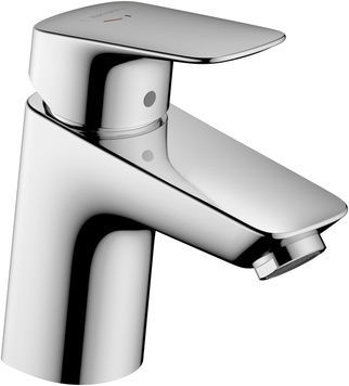 Змішувач для раковини HANSGROHE Logis 70 CoolStart 2 flow хром 71075000 з донним клапаном - 71075000