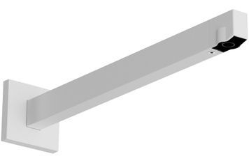 Держатель верхнего душа настенный HANSGROHE E 39 см Matt White 24337700 белый матовый - 24337700