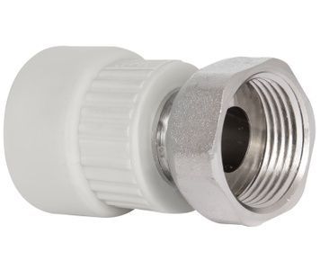 Муфта PPR з накидною гайкою Blue Ocean 32х1" ВР з латунним штоком BOCAFT3203NBX - BOCAFT3203NBX