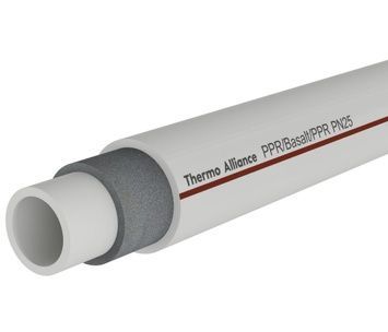 Труба поліпропіленова PPR Thermo Alliance Basalt SDR 6, 32х5,4 мм, 4 м, PN 25, армована скловолокном DSA723 - DSA723