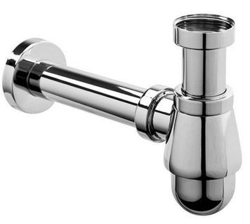Сифон для умивальника McALPINE Premium 1 1/4&Prime; x 32 мм хром латунь низький 220-M - 220-M