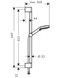 Душевой набор HANSGROHE Vernis Blend Vario 100 EcoSmart Crometa 65 см 26279000 хром - 26279000 - 2