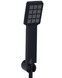 Змішувач для ванни Lidz Wawel 006 Black з душовим гарнітуром LDWAW006BLA45393 - LDWAW006BLA45393 - 8
