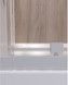 Душевые двери в нишу QTAP PISCES WHI208-9.CP5 79-92x185, стекло Pattern 5 мм, распашные - PISWHI2089CP5 - 3