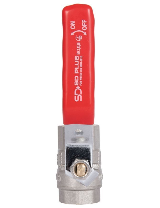 Кран шаровой SD PLUS 1/2" ВР для воды (рычаг) SD600NW15PN40 - SD600NW15PN40