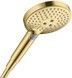 Ручной душ HANSGROHE Raindance Select S 120 3jet EcoSmart 9 l/min Polished Gold Optic 26531990 золото - 26531990 - 1