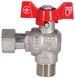 Кран шаровой с накидной гайкой SD FORTE 1/2" ВН для воды угловой SF224W15