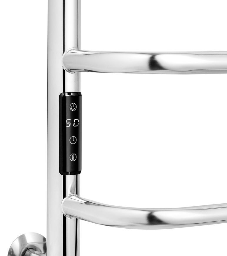 Сушарка для рушників електрична Kroner KRP Stern ST-EL80x50-7 нержавіюча сталь CV036330 - ST-EL80x50-7