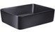 Раковина-чаша Qtap Tern 485х375х135 Matt black з донним клапаном QT172074MBMB - QT172074MBMB - 3