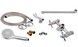 Змішувач для ванни Lidz Lamb 140 з поворотним виливом та душовим гарнітуром Chrome LDLAM140CRM22144 - LDLAM140CRM22144 - 5