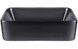 Раковина-чаша Qtap Tern 485х375х135 Matt black з донним клапаном QT172074MBMB - QT172074MBMB - 2