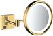 Дзеркало для гоління (косметичне) HANSGROHE AddStoris з LED підсвічуванням Polished Gold Optic 41790990 золото - 41790990 - 1