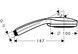 Ручной душ HANSGROHE Croma 100 Vario 4jet Chrome 28535000 хром - 28535000 - 2