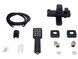 Змішувач для ванни Lidz Wawel 006 Black з душовим гарнітуром LDWAW006BLA45393 - LDWAW006BLA45393 - 9