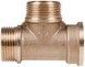 Трійник латунний SD Plus 3/4"ВРх3/4"ЗРх3/4"ЗР рівнопрохідний SD41420