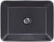 Раковина-чаша Qtap Tern 485х375х135 Matt black з донним клапаном QT172074MBMB - QT172074MBMB - 1
