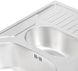 Кухонна мийка QTAP 7850-B Satin 0,8 мм (180) з додатковою чашею - QT7850BSAT08 - 5