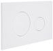 Клавіша змиву Qtap Standard 152x236x28 мм, White, круглі кнопки QTSTD164W49468 - QTSTD164W49468 - 3