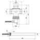 Клапан теплового сброса 3/4" ICMA №605 с погружным датчиком длинным 1/2" - 90605AE05 - 2