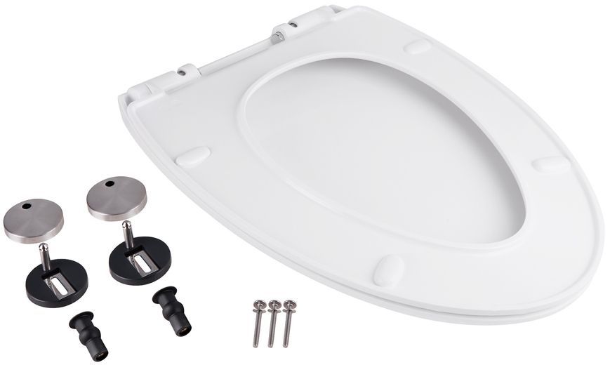 Сидіння для унітаза QTAP (Leo) з мікроліфтом Slim QT99HY2078 - QT99HY2078