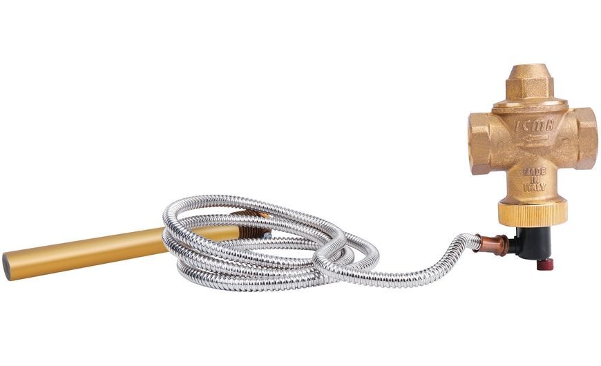 Клапан теплового сброса 3/4" ICMA №605 с погружным датчиком длинным 1/2" - 90605AE05