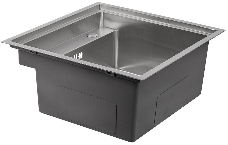 Кухонна мийка інтегрована QTAP D5249 3,0/1,2 мм Satin - QTD52493012