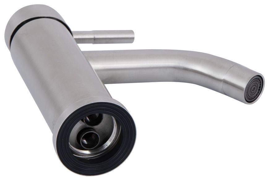 Смеситель для умывальника Lidz Aria 0011F Nickel LDARI0011FNKS46091 - LDARI0011FNKS46091