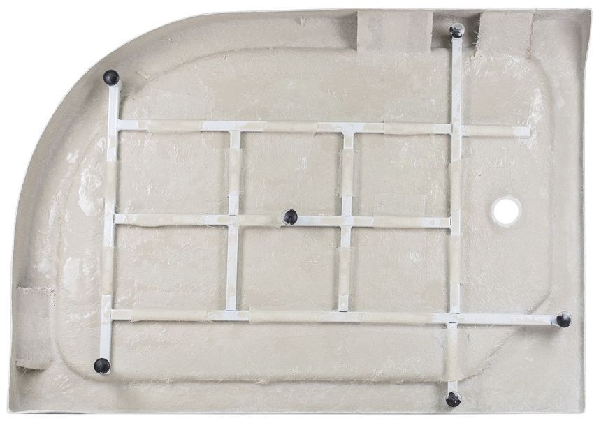 Душова кабіна LIDZ WAWEL 120x85, низький, скло прозоре 5 мм, права - LLSC12085RSATLOWTR