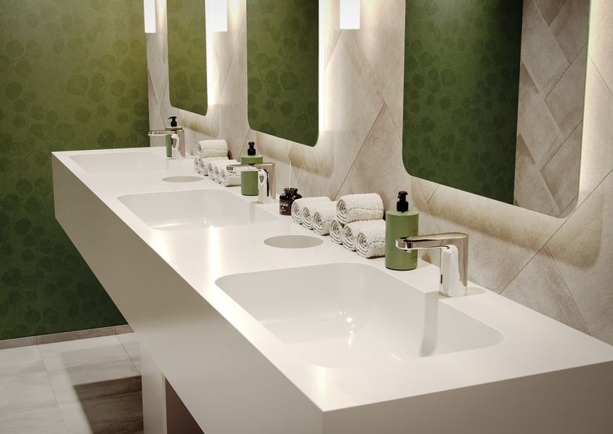 Змішувач для раковини HANSGROHE Vernis Blend сенсорний на одну воду на батарейках хром 71503000 - 71503000