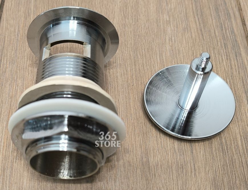 Слив для умывальника McALPINE DW60-CB хром 1 1/4" с переливом - DW60-CB
