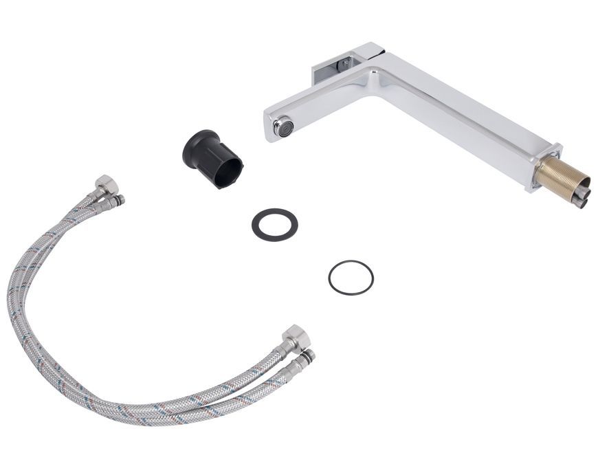 Смеситель для раковины высокий Lidz Dozorca 001FH Chrome k35 LDDOZ001FHCRM48990 - LDDOZ001FHCRM48990