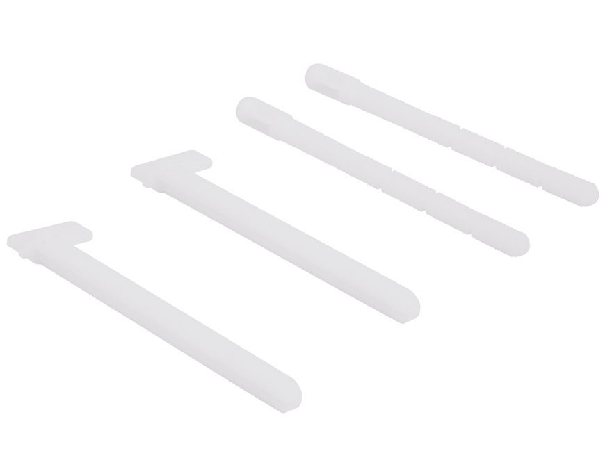 Клавіша змиву Qtap Standard 152x236x28 мм, White, круглі кнопки QTSTD164W49468 - QTSTD164W49468