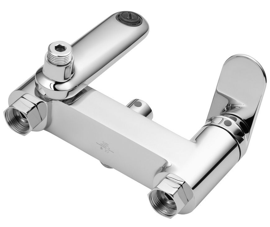 Душова система Kroner Element 211318-0101 на 3 споживача, з виливом, латунь, хром CV036834 - Element 211318-0101