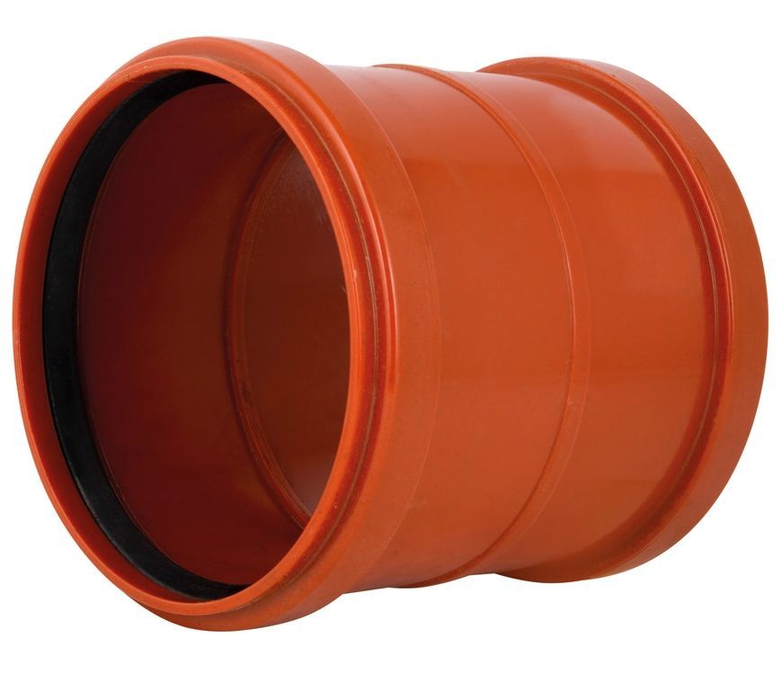 Муфта подвійна каналізаційна Ostendorf-OSMA KG System d160 SD00057244