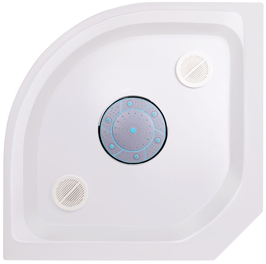 Душевой бокс Lidz Tani SB90x90.SAT.LOW.GR низкий поддон стекло тонированное 4 мм стенки BLA LTSB9090SATLOWGR - LTSB9090SATLOWGR