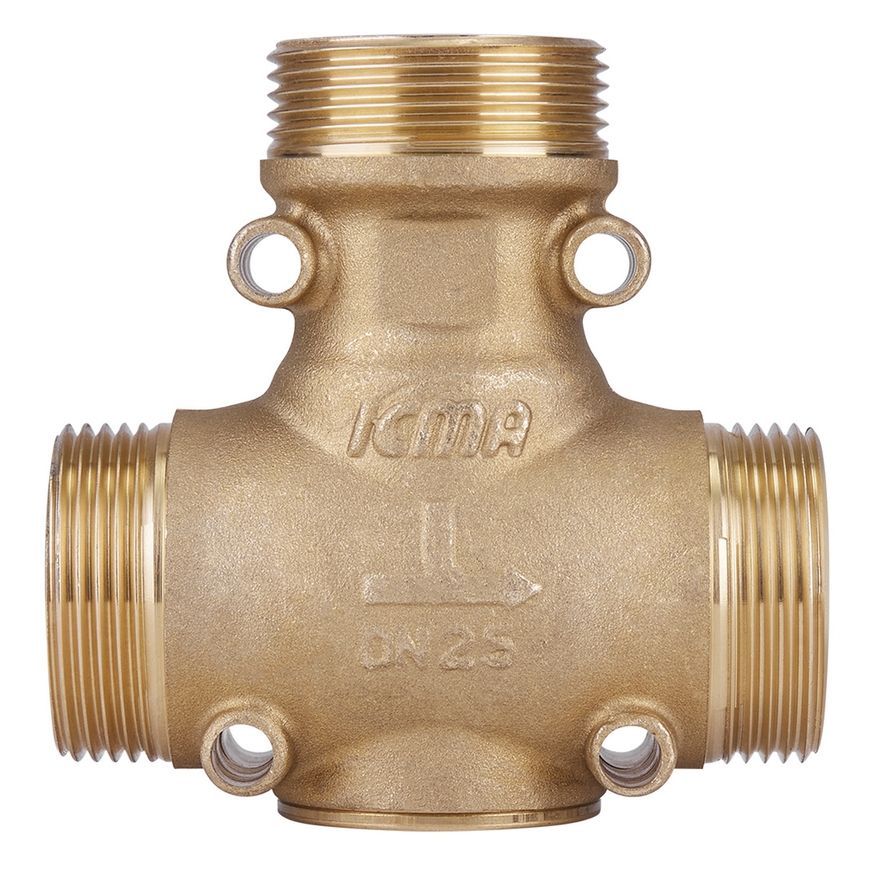 Триходовий антиконденсаційний клапан Icma 1 1/4" 55&deg;C №131 з зовнішньою різьбою 90131AF0555 - 90131AF0555