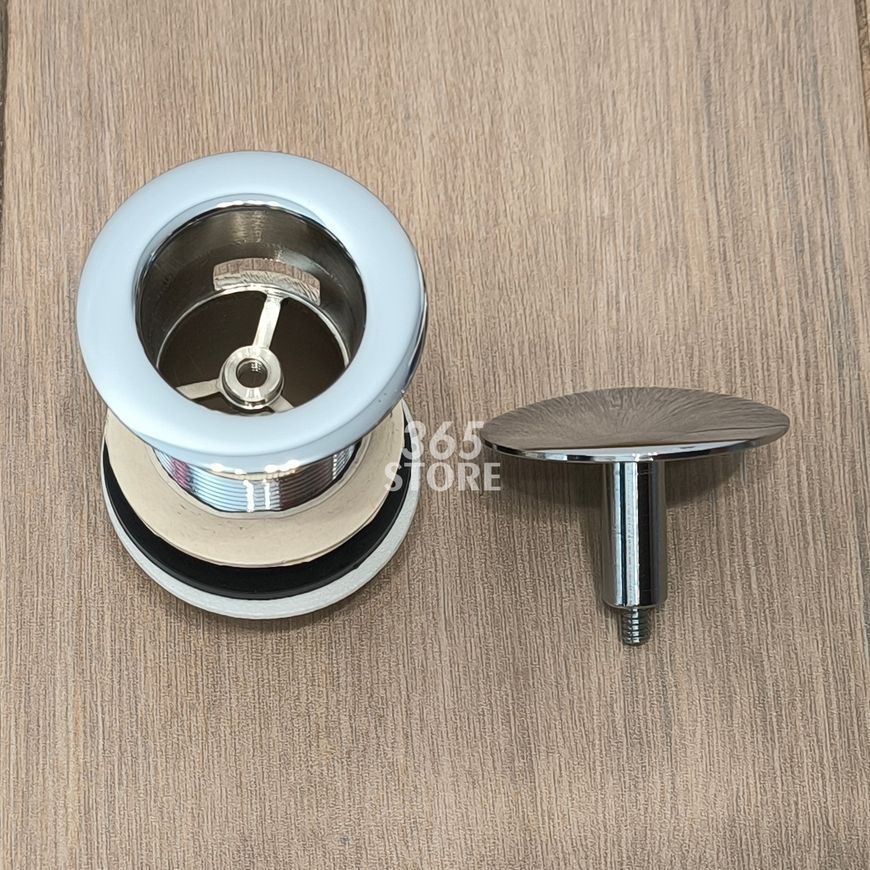 Слив для умывальника McALPINE DW60-CB хром 1 1/4" с переливом - DW60-CB