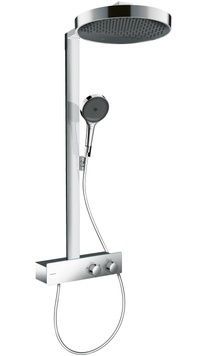 Душова система HANSGROHE Rainfinity Showerpipe 360 1jet з термостатом ShowerTablet 350 Chrome 26853000 хром - 26853000
