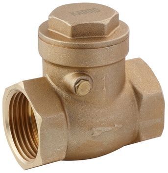 Лепестковый обратный клапан Karro 1" ВР KR107/3 латунный CV010054 - KR107/3