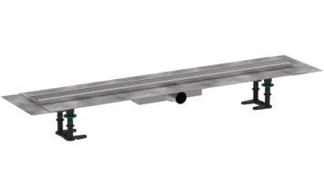 Трап душевой HANSGROHE RainDrain Compact 900 мм Brushed Stainless Steel 56168800 нержавеющая сталь - 56168800