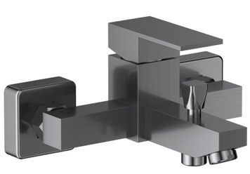 Смеситель для ванны Volle Pardo pistola gris 1548.030106 графит - 1548.030106