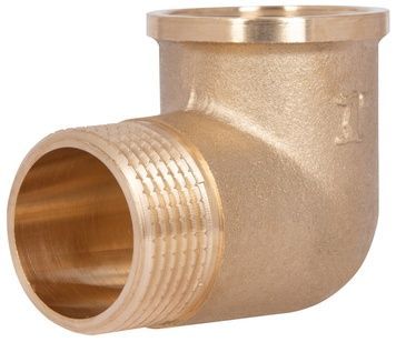 Уголок латунный Thermo Alliance Standart 1"Вх1"Н SD42025