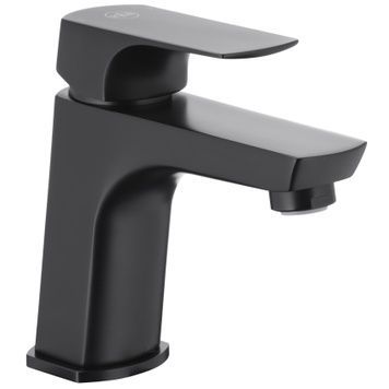 Смеситель для умывальника KFA ARMATURA MOKAIT BLACK 5532-815-81 с донным клапаном - 5532-815-81